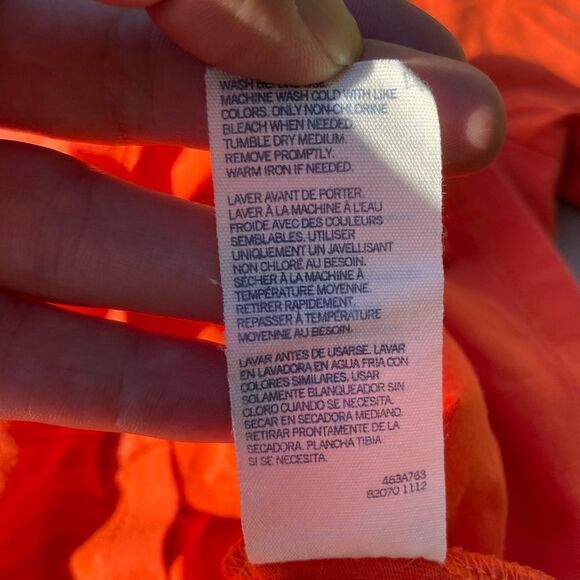 Oshkosh B’Gosh Boyd Orange Motorcycle Short Sleeve Tee Shirt Size 6 - Picture 6 of 8